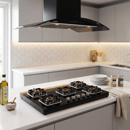 Sunshine Shine Hob Top | SABAF Italian Valves | 3, 4 & 5 Burner