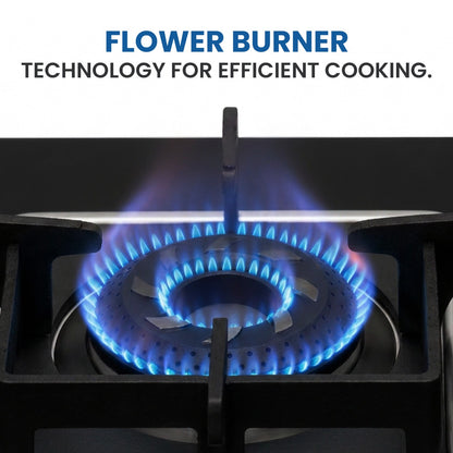 Sunshine Slimmest Aircross 2 Burner Gas Stove Manual Ignition