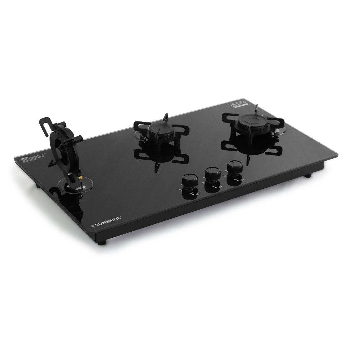 Peridona Built-in Hob | Liftable Burner System | 3 & 4 Burner