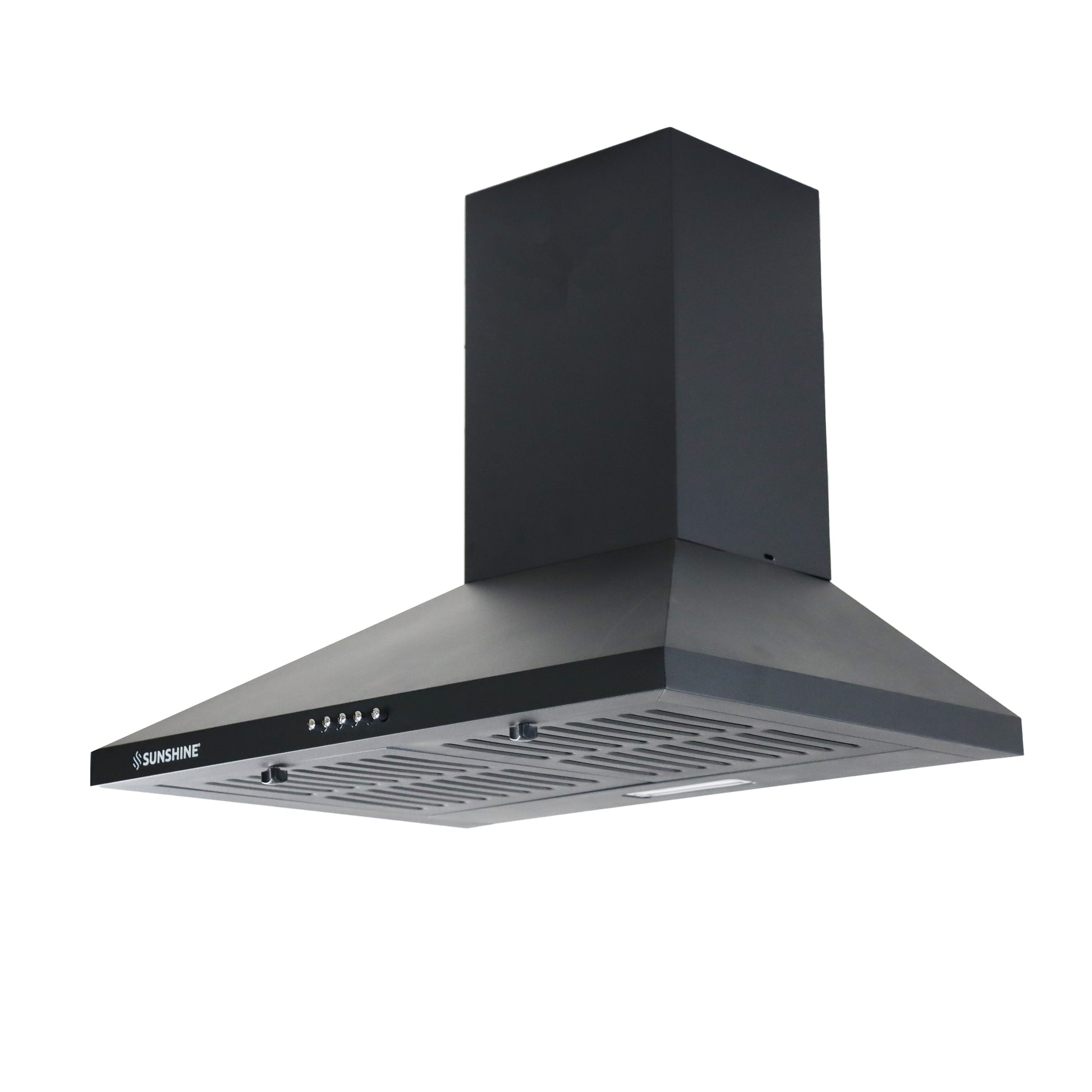 Sunshine VS2 Pro-60 Black Wall Mounted Decorative Hoods Chimney