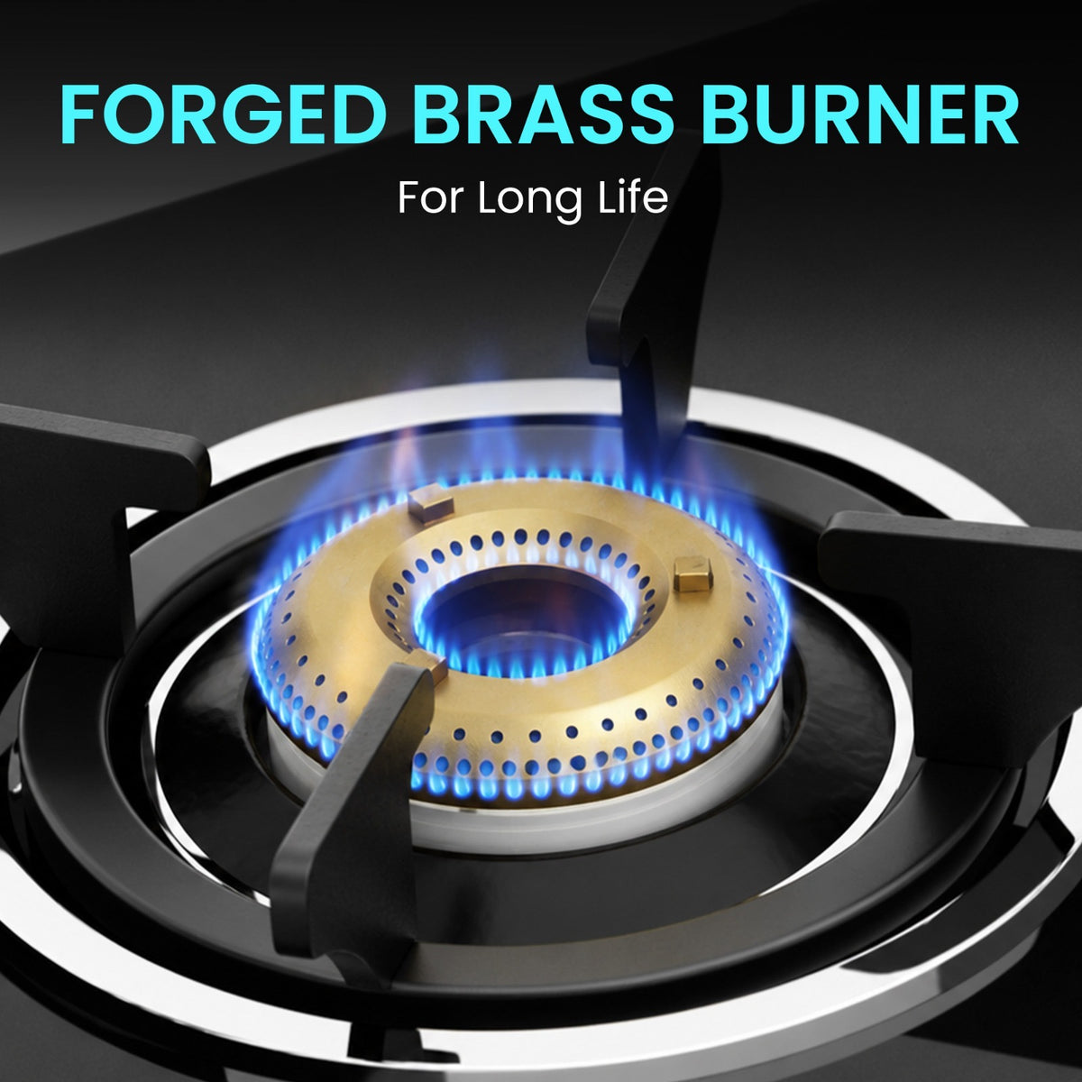 Sunshine Phoenix 4 Burner Gas Stove Cooktop Manual Ignition
