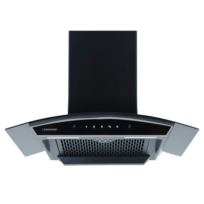 Sunshine Crysta Wall Mounted Auto Clean Chimney