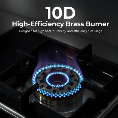 Shine Rhombus Hob Cooktop | SABAF Italian Valves