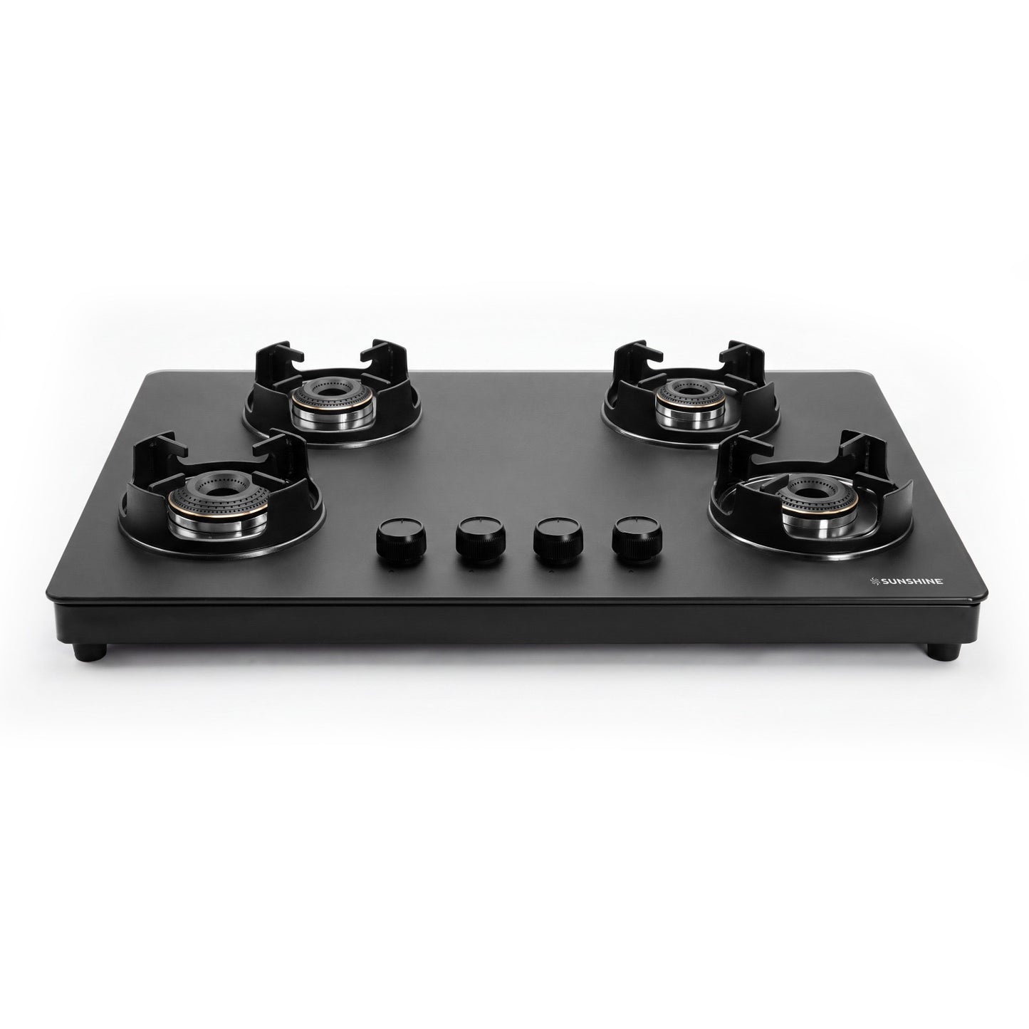 Sunshine Defender 4 Burner Matte Hob Top | 10-Year Warranty | Manual Ignition