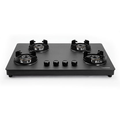 Sunshine Defender 4 Burner Matte Hob Top | 10-Year Warranty | Manual Ignition