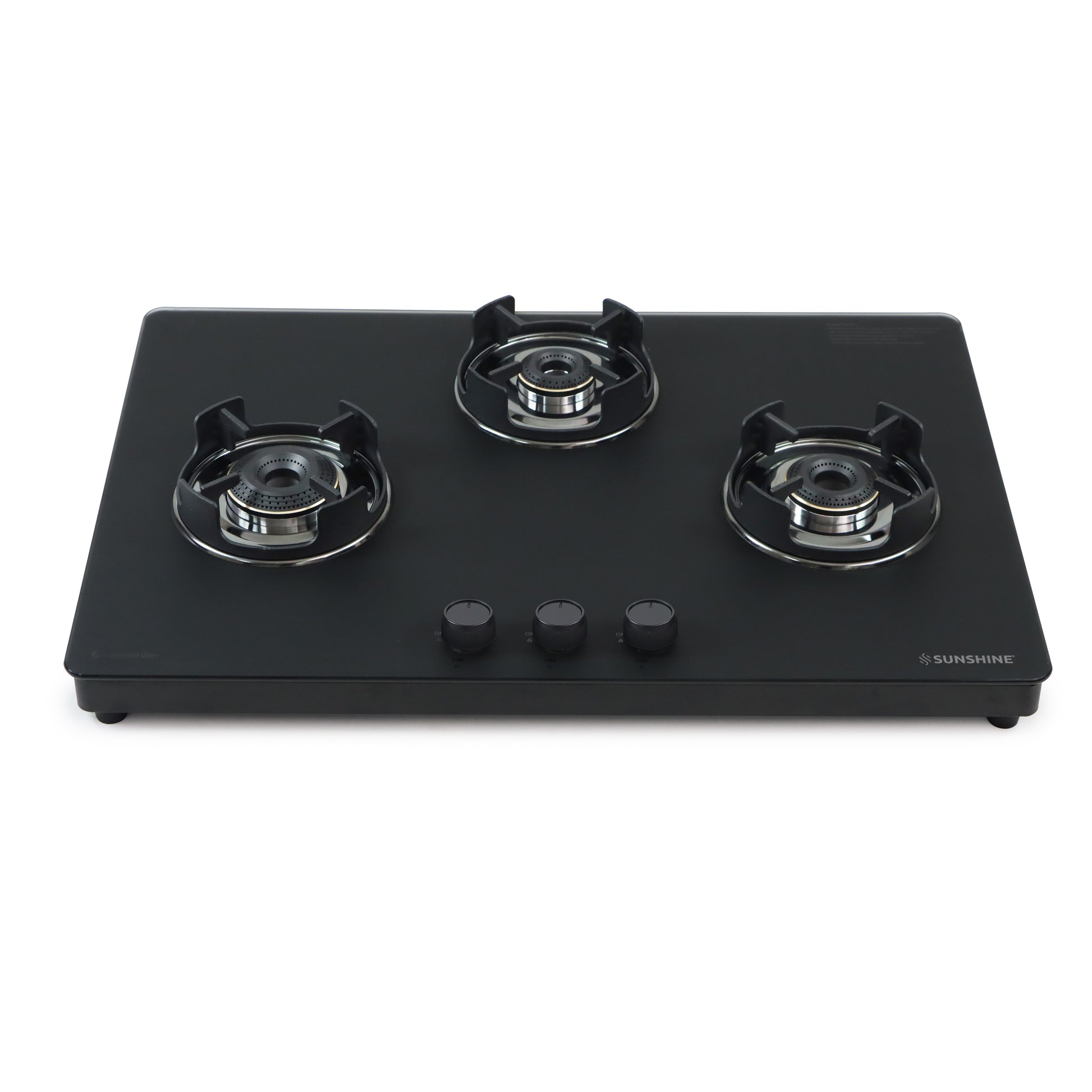 Sunshine Defender Three Burner Manual Gas Stove/Hob Top