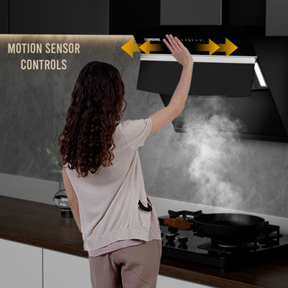 Sunshine Kosmo Plus Wall Mounted Designer Auto Clean Hoods Chimney