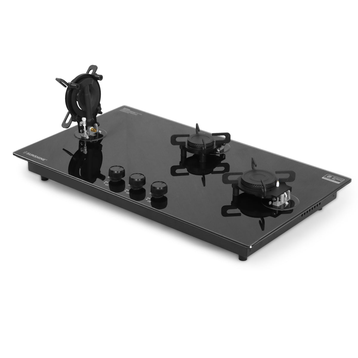 Peridona Built-in Hob | Liftable Burner System | 3 & 4 Burner