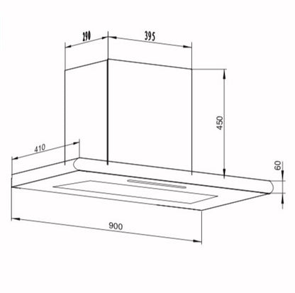 Nimbus Filterless Auto Clean Kitchen Chimney | 1650 m³/h | 15 Year Warranty on Motor