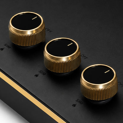 Shine Gold Hob Cooktop | 3 & 4 Burners