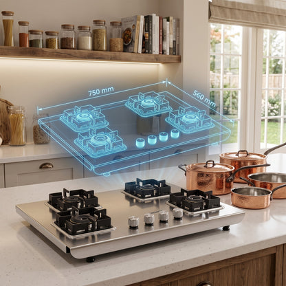 Osaka Gas Stove | 10-year warranty on Brass Burners | SABAF Valves