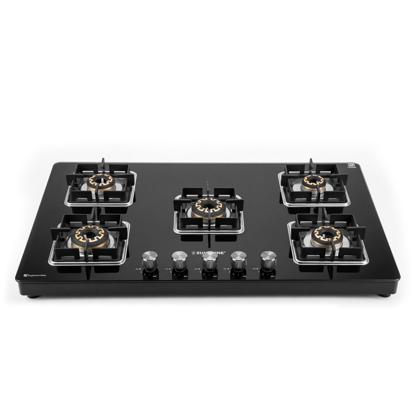 Sunshine Shine Hob Top – 3, 4 & 5 Burner Auto Ignition Gas Stove