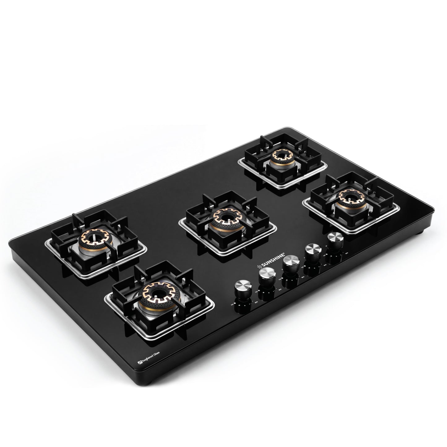 Sunshine Shine Hob Top – 3, 4 & 5 Burner Auto Ignition Gas Stove