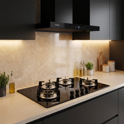 Harmony 4 Burner Gas Built-In Hob – 65CM, 90CM